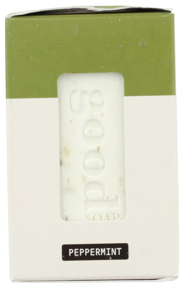 Alaffia, Good Soap Peppermint Value Pack 4 Count, 5 Ounce