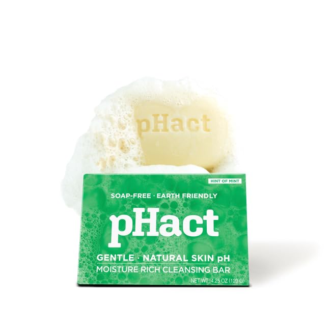 Andrew Lessman ProCaps pHact Unscented Cleansing Bar 4.25 oz (3 Pack)