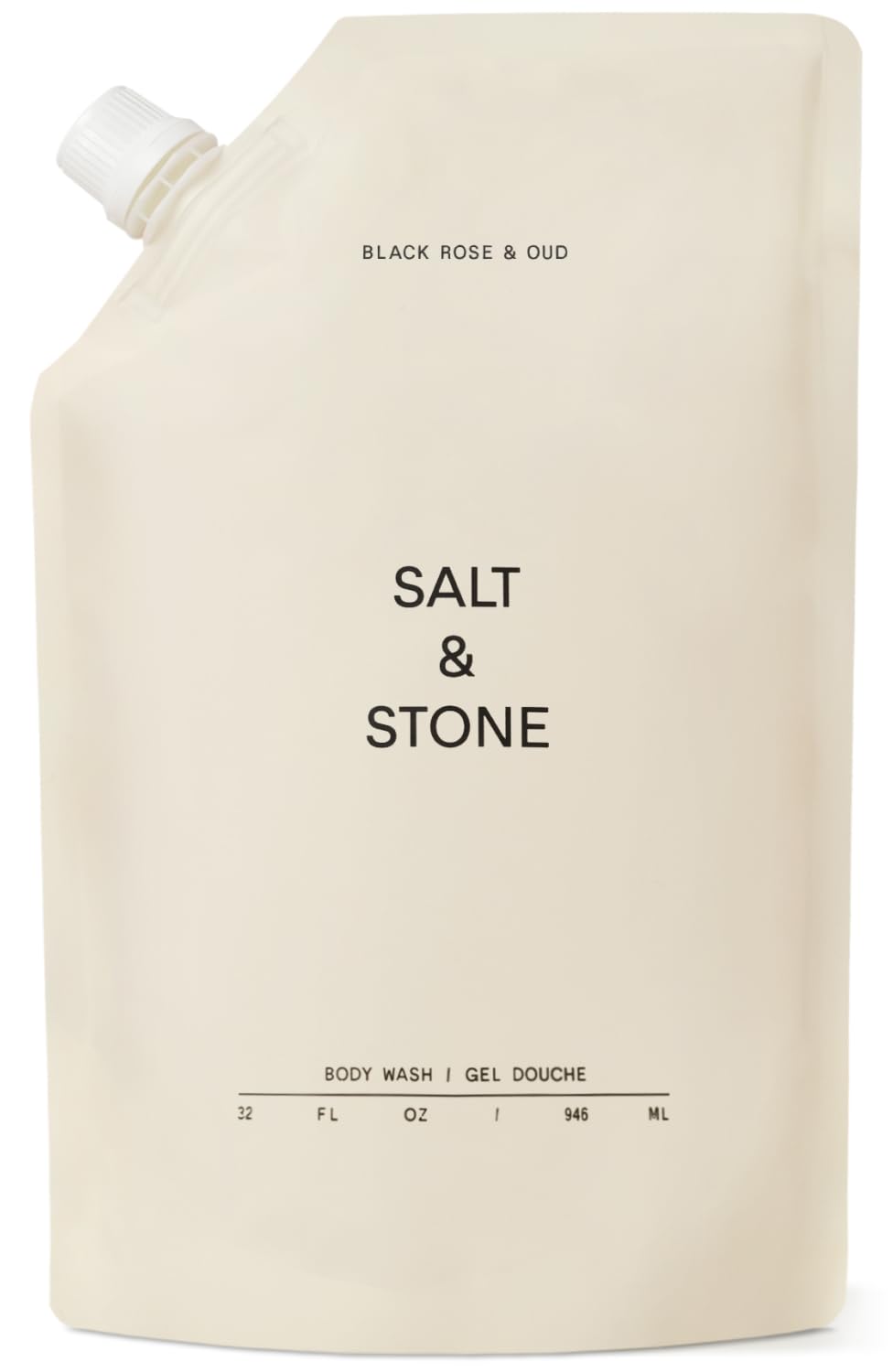Salt & Stone Body Wash for Women & Men, Santal & Vetiver 15.2 fl oz