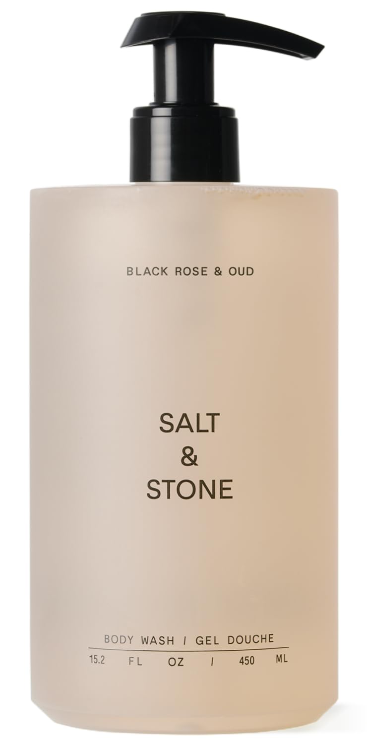Salt & Stone Body Wash for Women & Men, Santal & Vetiver 15.2 fl oz