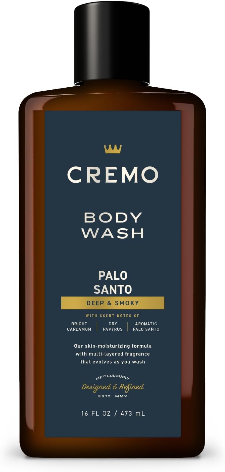 Cremo Body Wash for Men, Italian Bergamot, 16 Fl Oz