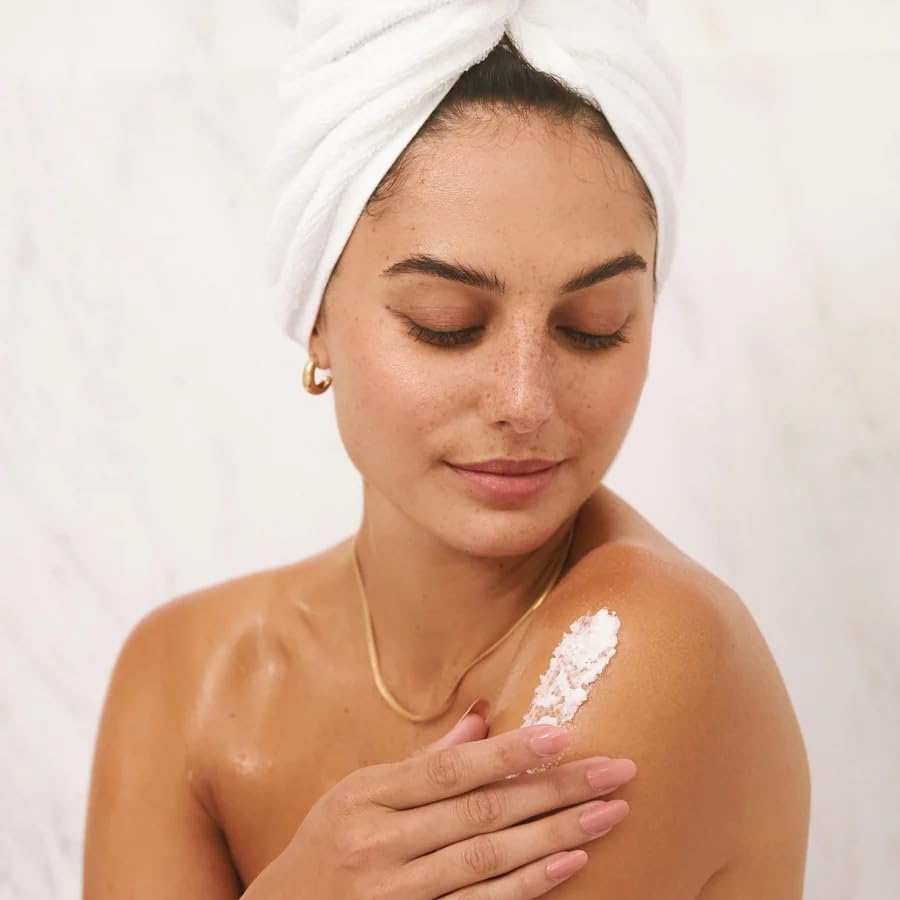 LALICIOUS Sugar Kiss® Exfoliating & Moisturizing Body Scrub | Sugar & Coconut Oil | Pre-Shave Scrub for Ingrown Hairs & Razor Bumps | Gently Buffs & Smooths Sensitive Skin | No Parabens | Large 16oz