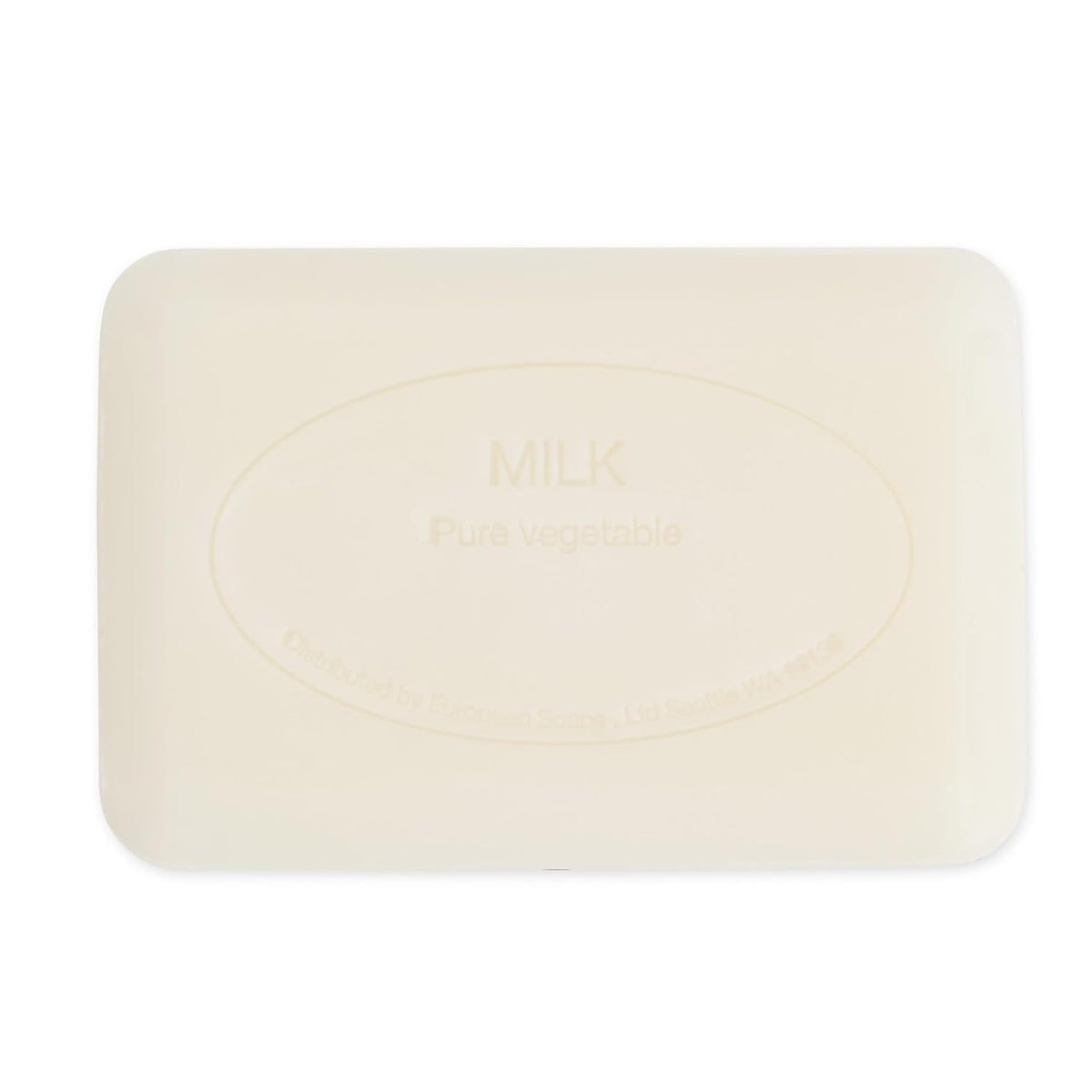 Pre de Provence Artisanal Soap Bar, Enriched with Organic Shea Butter, Natural French Skincare, Quad Milled for Rich Smooth Lather, 8.8 Ounce, Milk