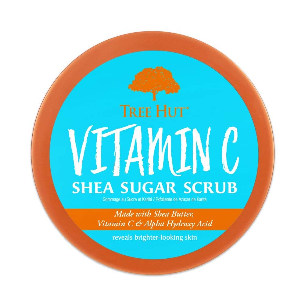 Tree Hut Body Scrub, Vitamin C, 18 Oz