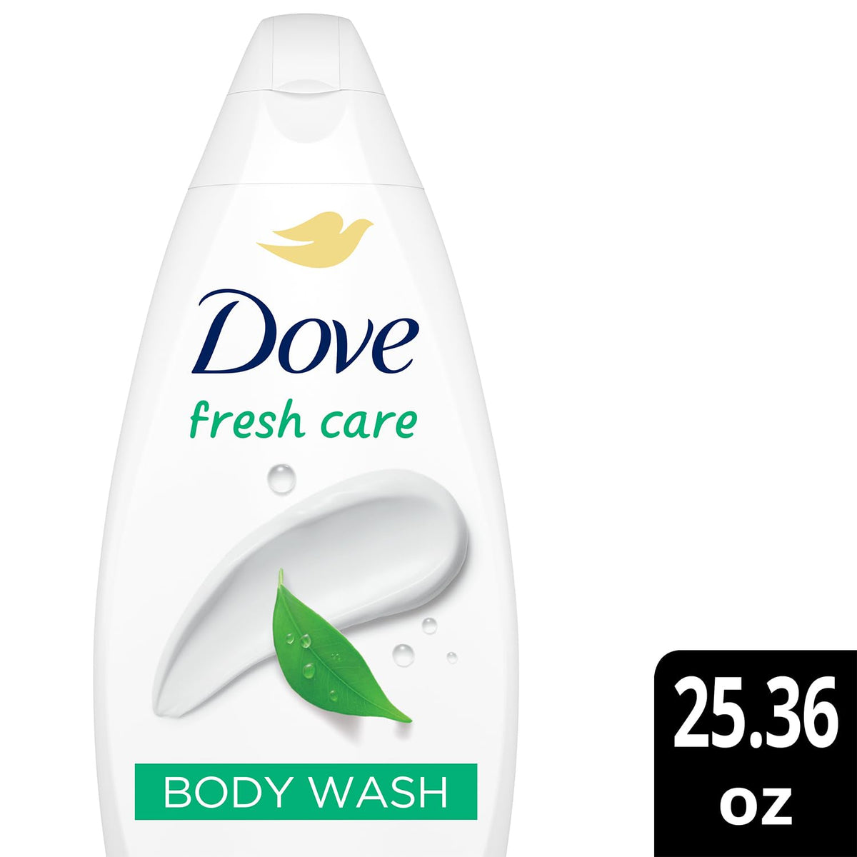 Dove Moisturizing Body Wash, Fresh Care, Value Size 4-Pack, 25.35 Fl Oz Ea