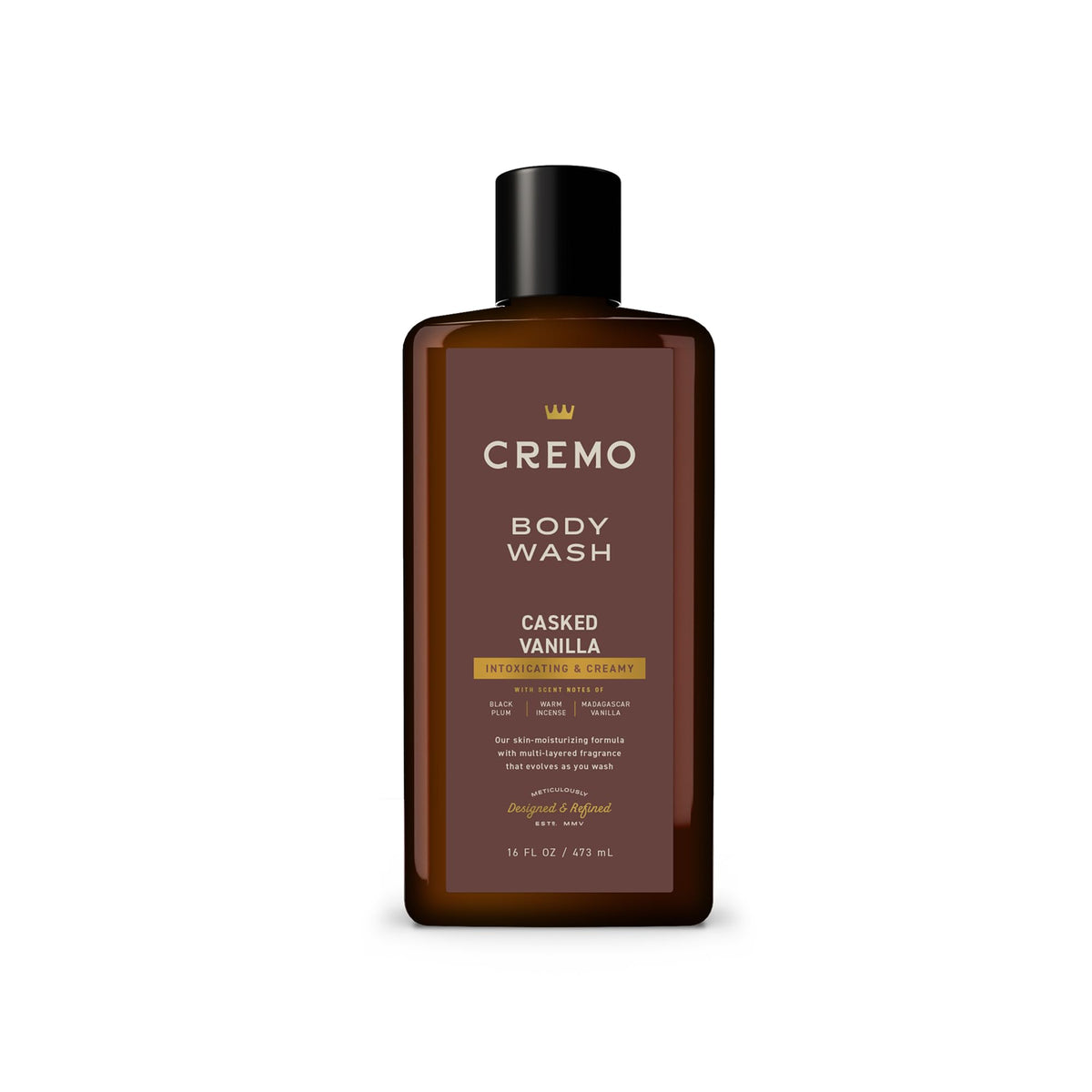 Cremo Body Wash for Men, Italian Bergamot, 16 Fl Oz