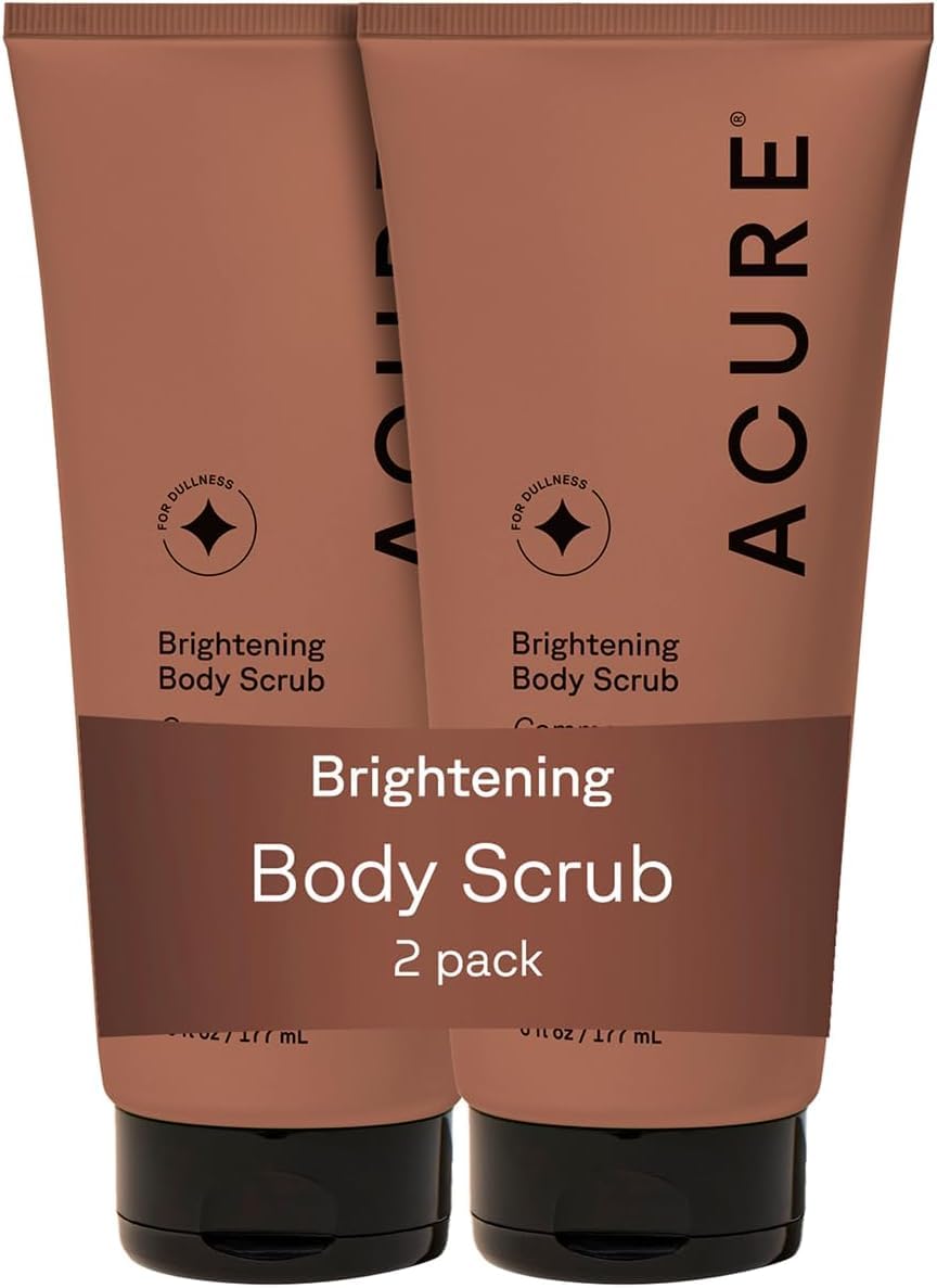 Acure Brightening Body Scrub - Exfoliator - 6 fl oz