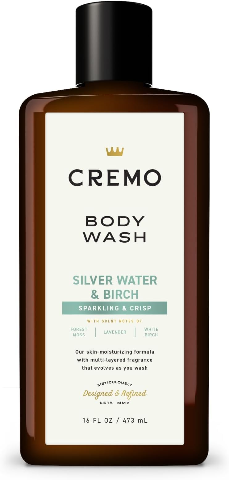 Cremo Body Wash for Men, Italian Bergamot, 16 Fl Oz