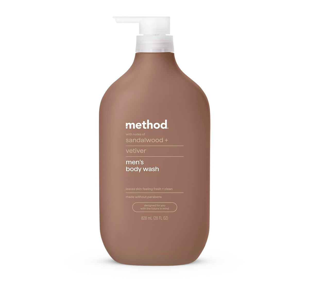 method Men’s Body Wash, Sandalwood + Vetiver, 28 fl oz