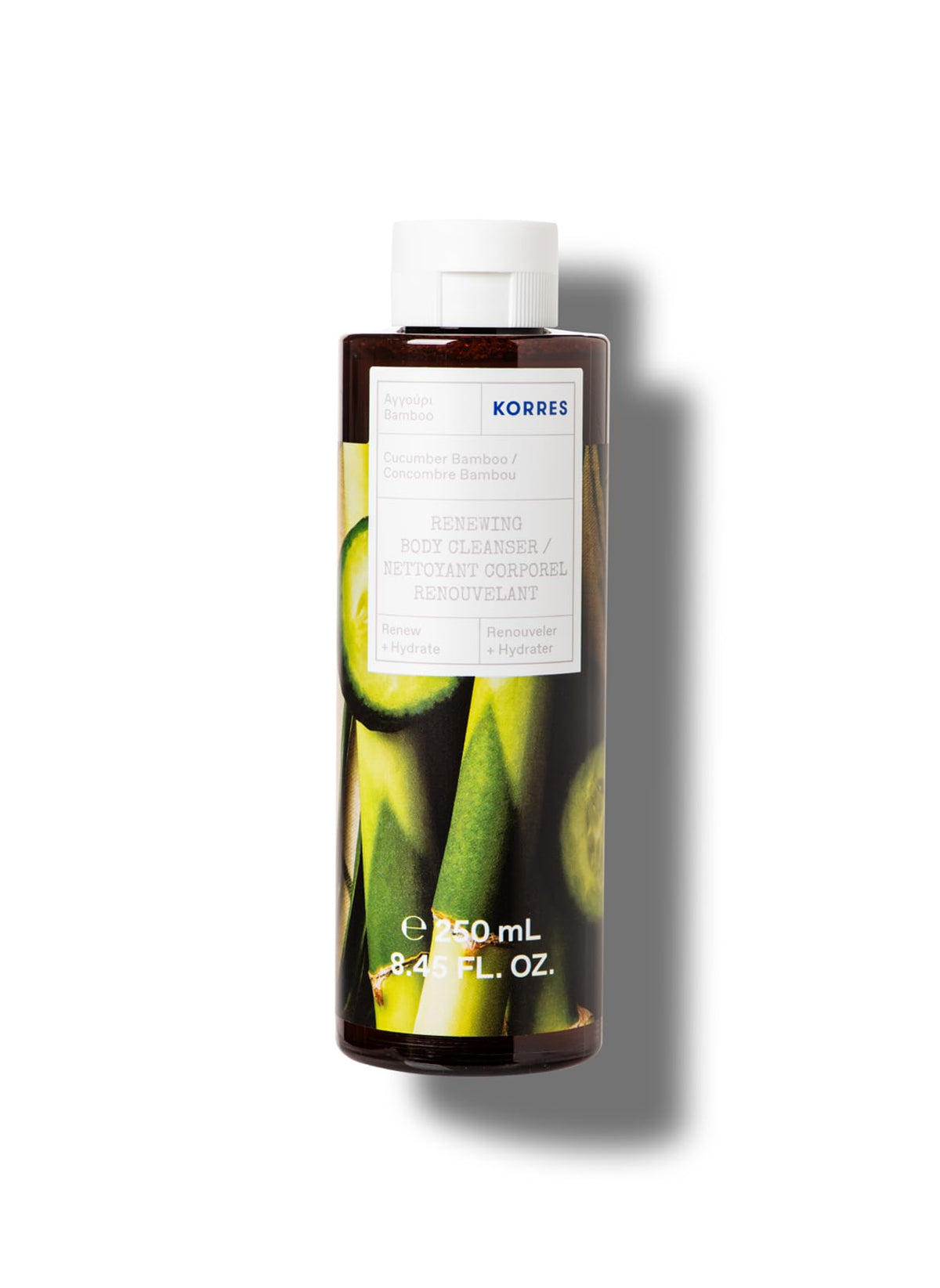 KORRES Renewing Body Cleanser, Guava Scented Body Wash, 8.45 Fl Oz