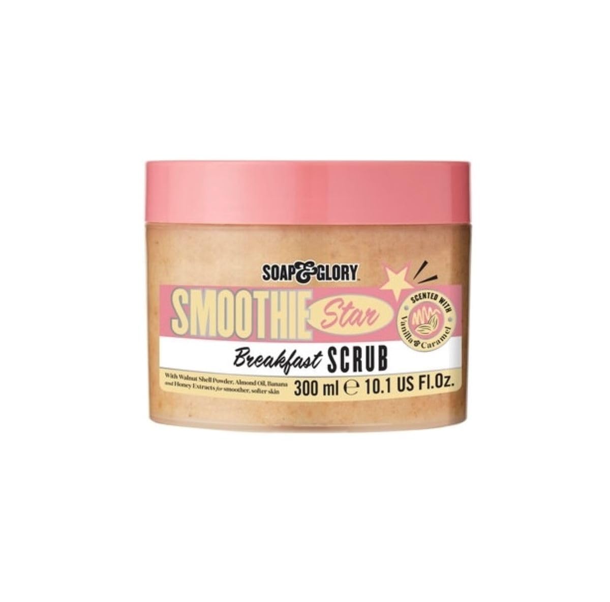 Soap & Glory Smoothie Star Exfoliating Body Scrub & Polish, 300 ml