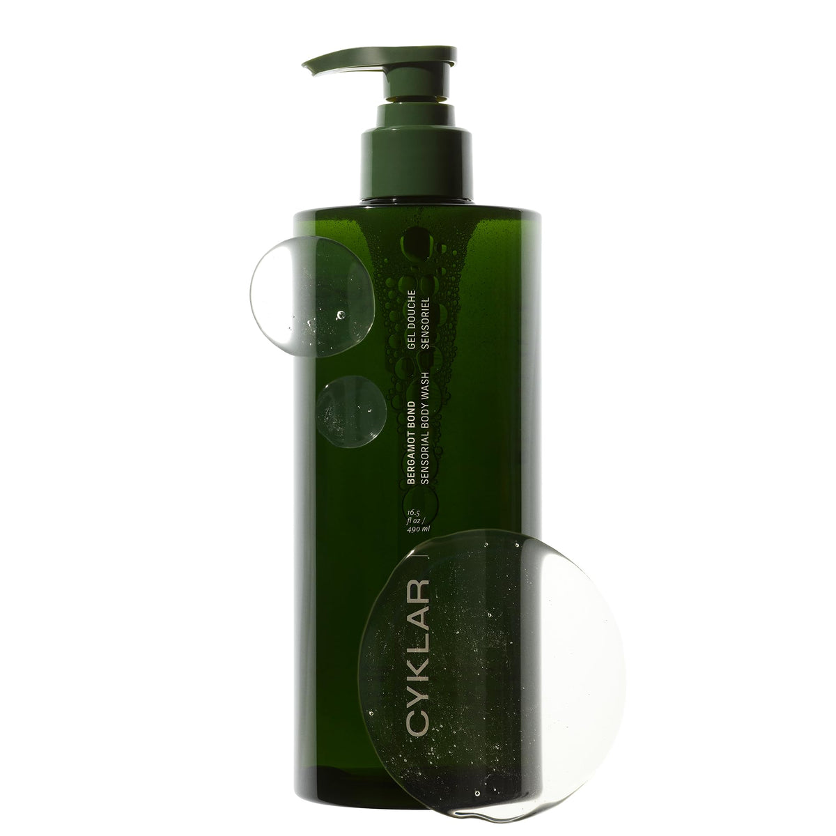 CYKLAR Sensorial Multi-Oil Body Wash Cleanser, Sacred Santal 16.5 Fl Oz
