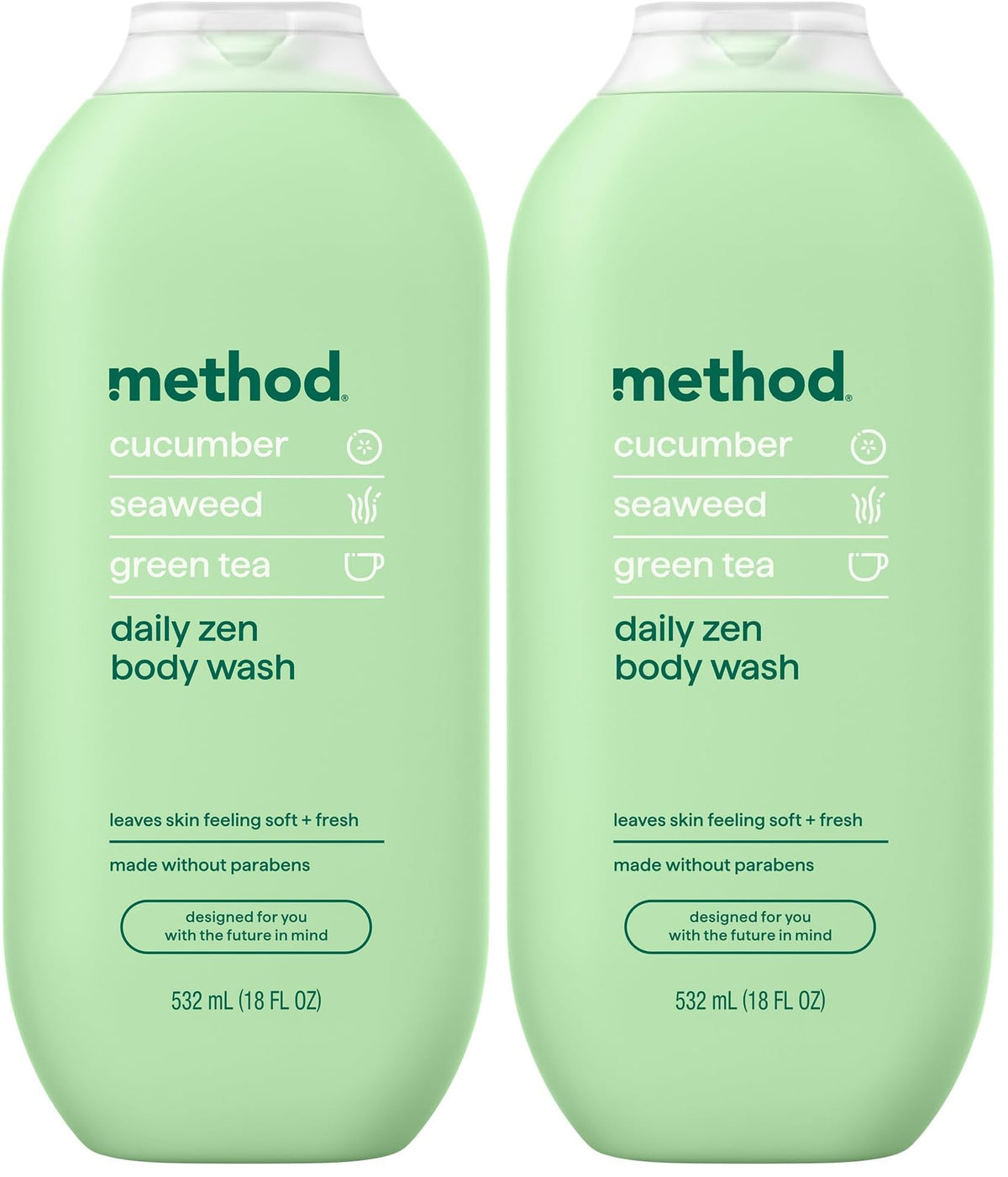 method Body Wash, Pure Peace, 18 fl oz