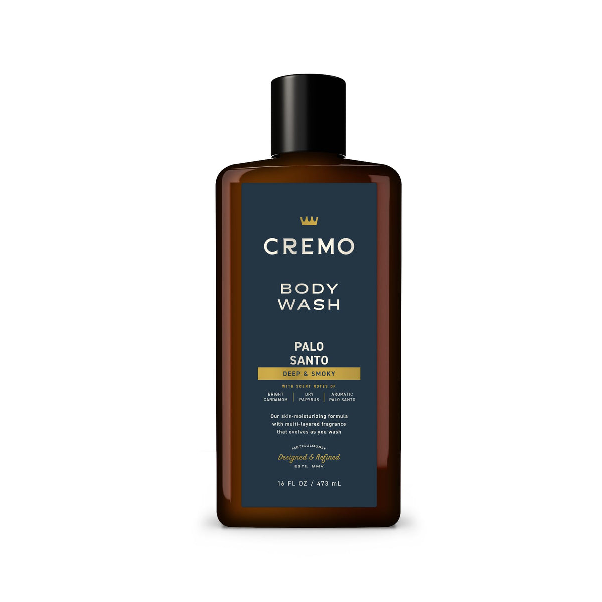 Cremo Body Wash for Men, Italian Bergamot, 16 Fl Oz