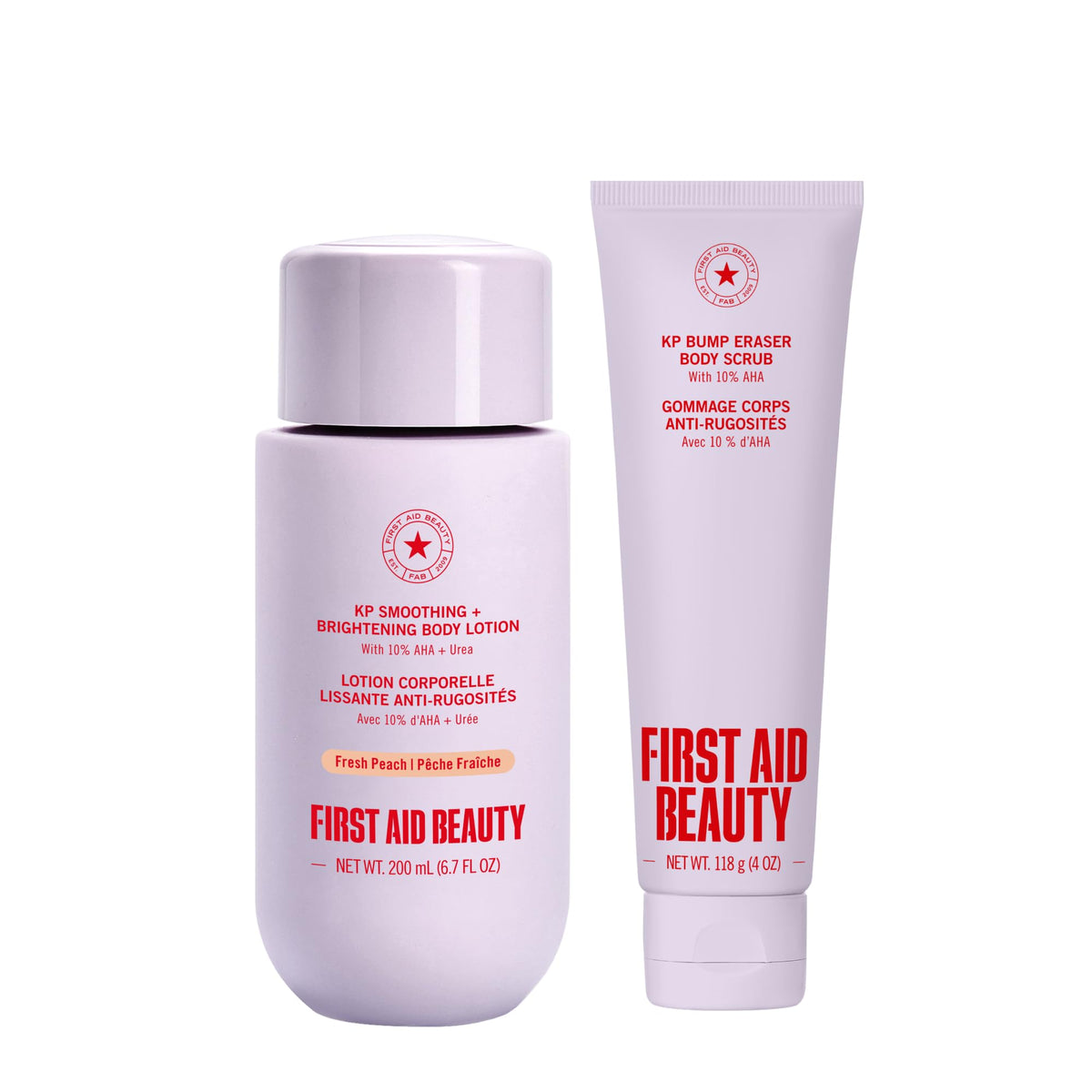 First Aid Beauty KP Bump Eraser Scrub, 10% AHA, Sensitive Skin