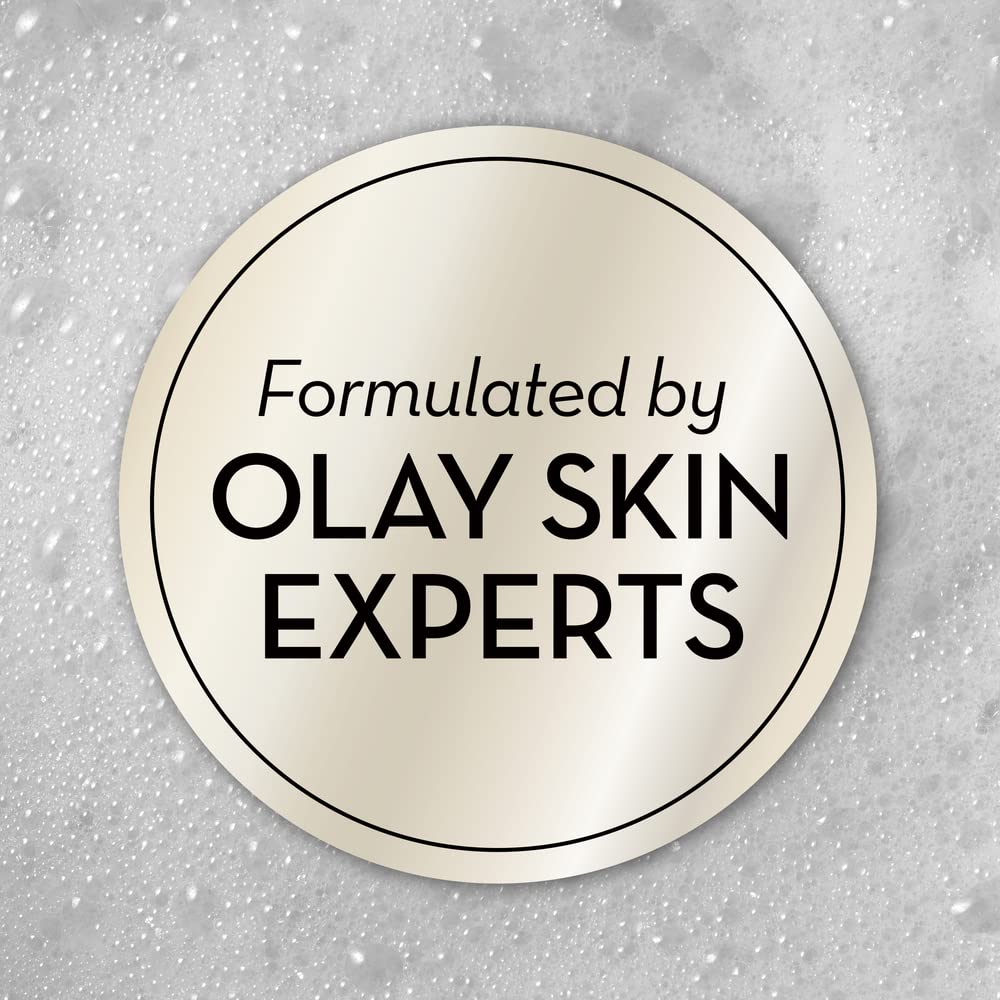 Olay Body Wash for Women, Moisture Ribbons Plus, Deep Conditioning & Moisturizing Formula, Long Lasting Smooth Soft Skin, For All Skin Types, Shea Butter & Peony Blossom Scent, 18 fl oz (Pack of 4)