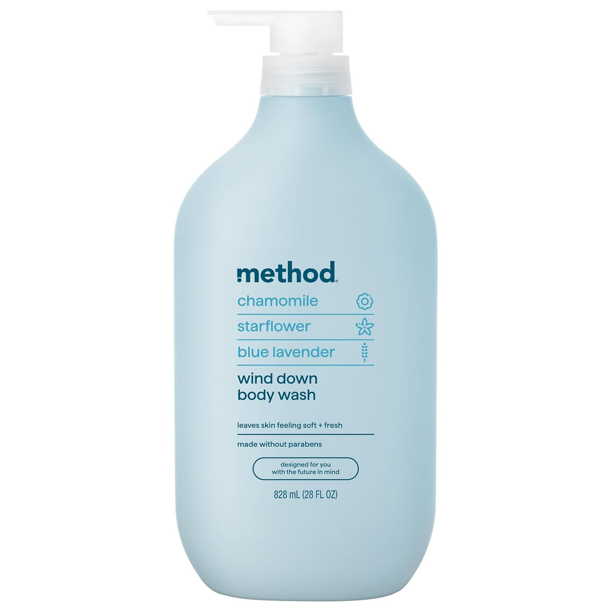 method Body Wash, Wind Down, 28 fl oz