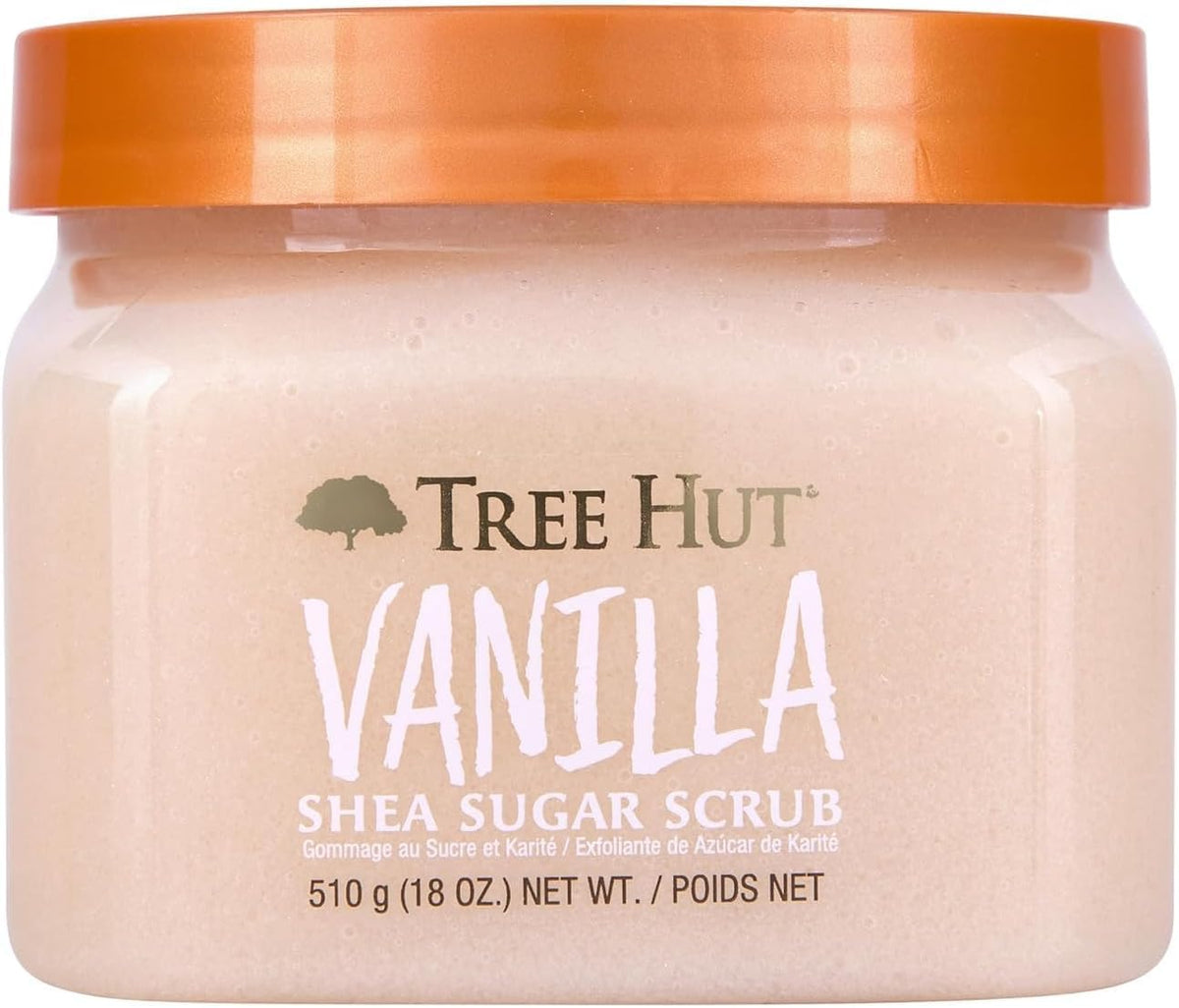 Tree Hut Body Scrub, Vanilla, 18 Oz