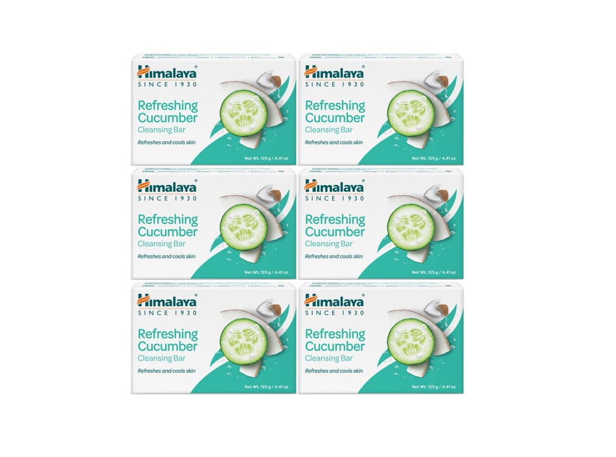 Himalaya Cleansing Bar Soap Variety Pack, Bath Soap Bars, 4.41 oz,12 Pack