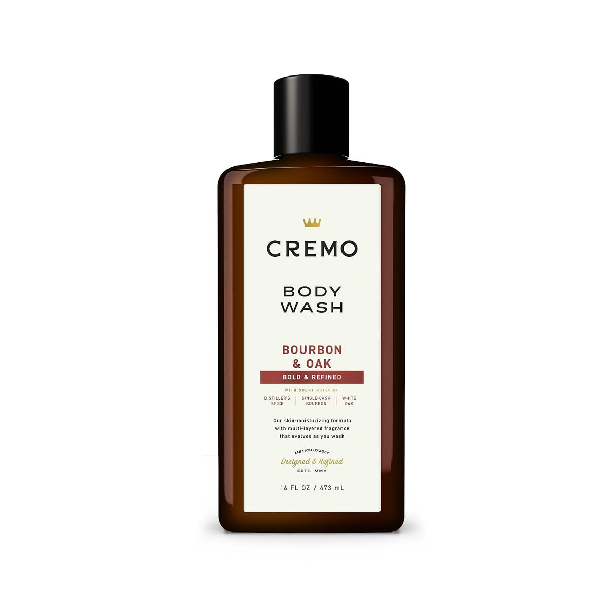 Cremo Body Wash for Men, Italian Bergamot, 16 Fl Oz