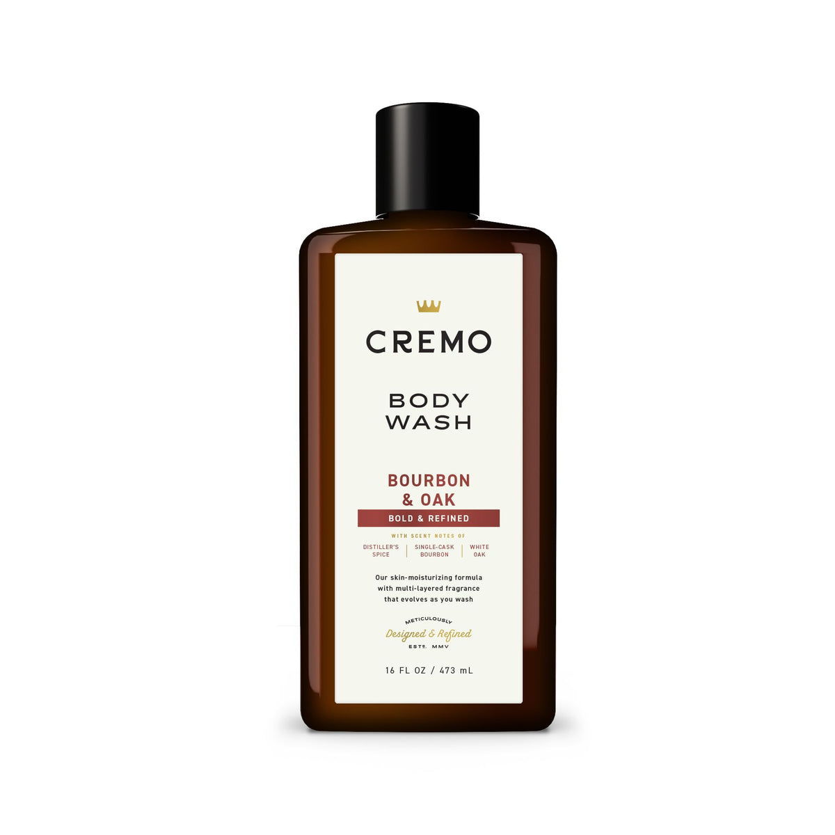 Cremo Body Wash for Men, Italian Bergamot, 16 Fl Oz