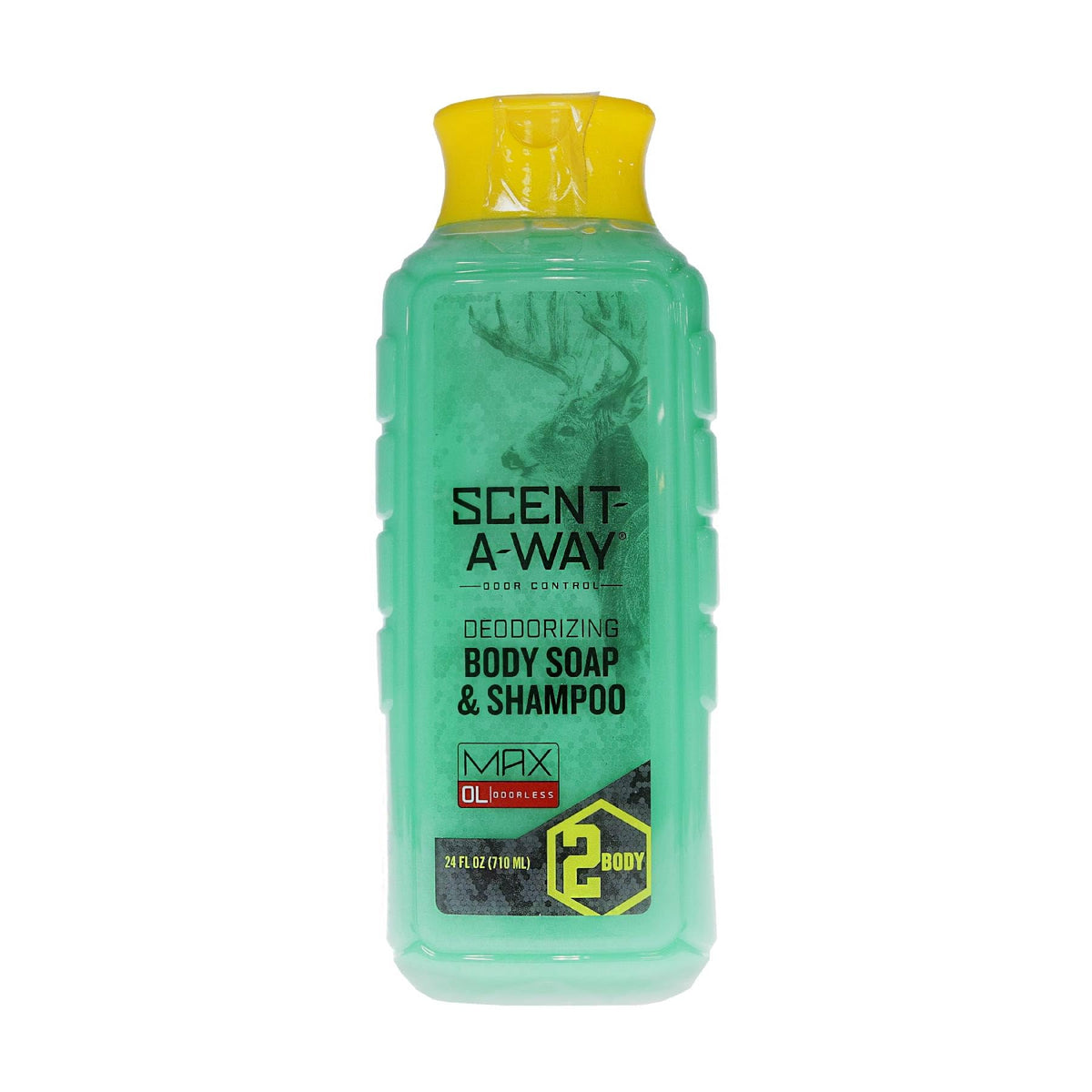 Hunters Specialties Scent-A-Way MAX 32oz Liquid Body Soap & Shampoo, Green, 32 oz