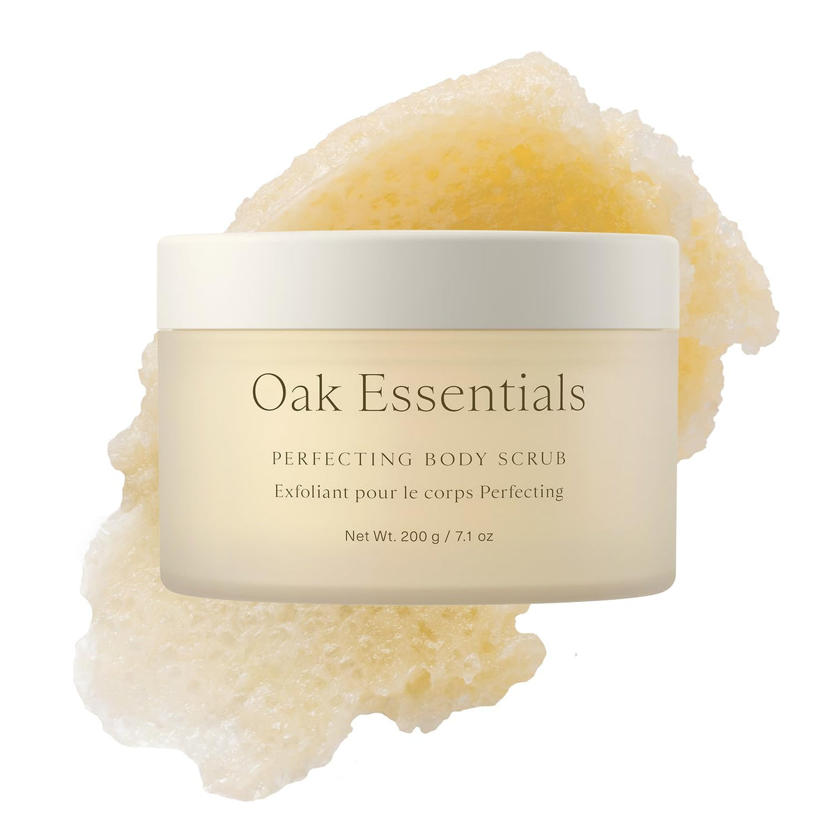 Oak Essentials Perfecting Body Scrub, Exfoliating Sugar Scrub, 7.1oz