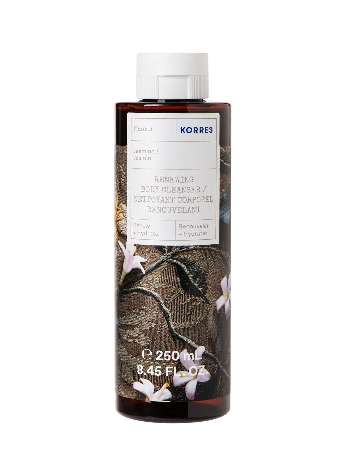 KORRES Renewing Body Cleanser, Guava Scented Body Wash, 8.45 Fl Oz