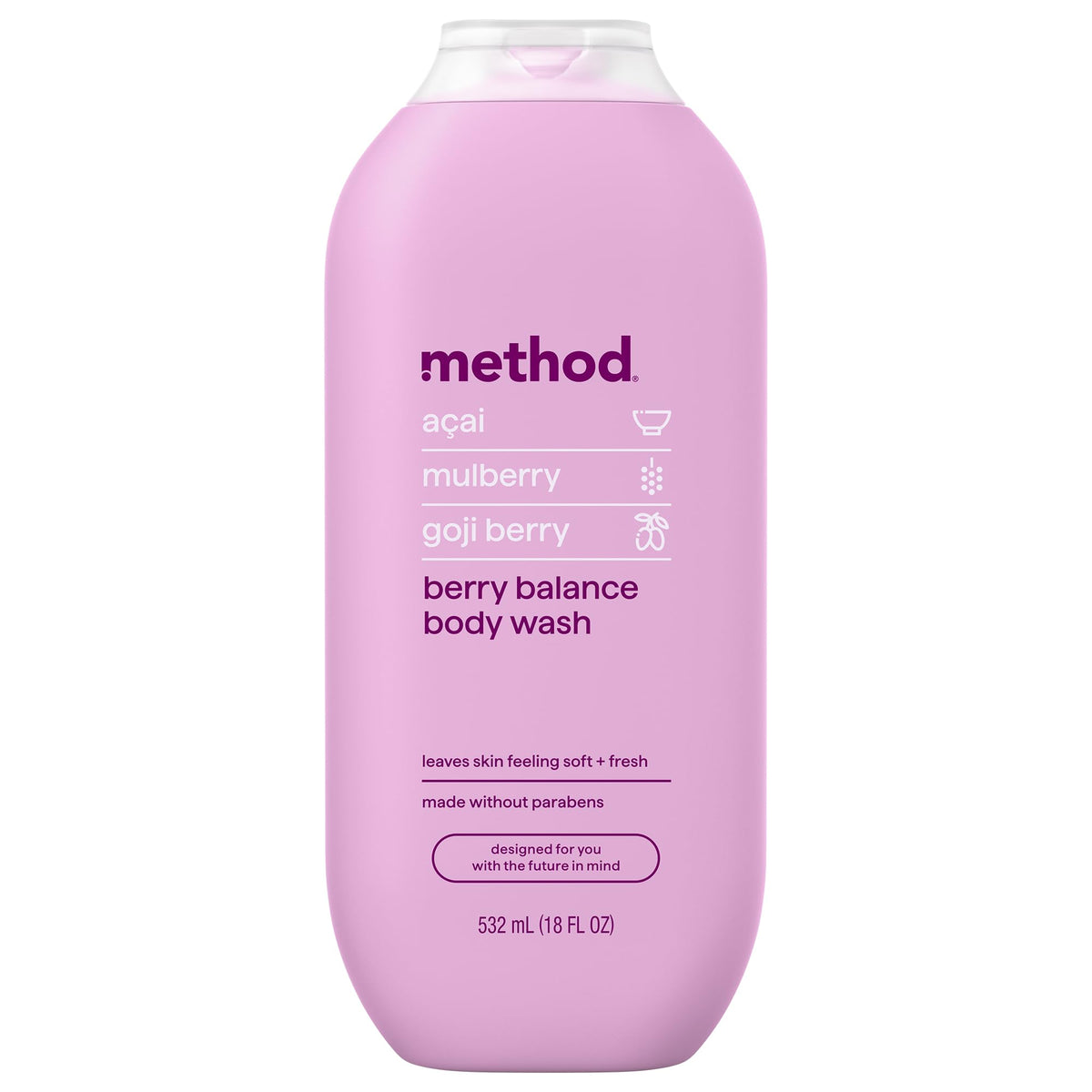 method Body Wash, Pure Peace, 18 fl oz