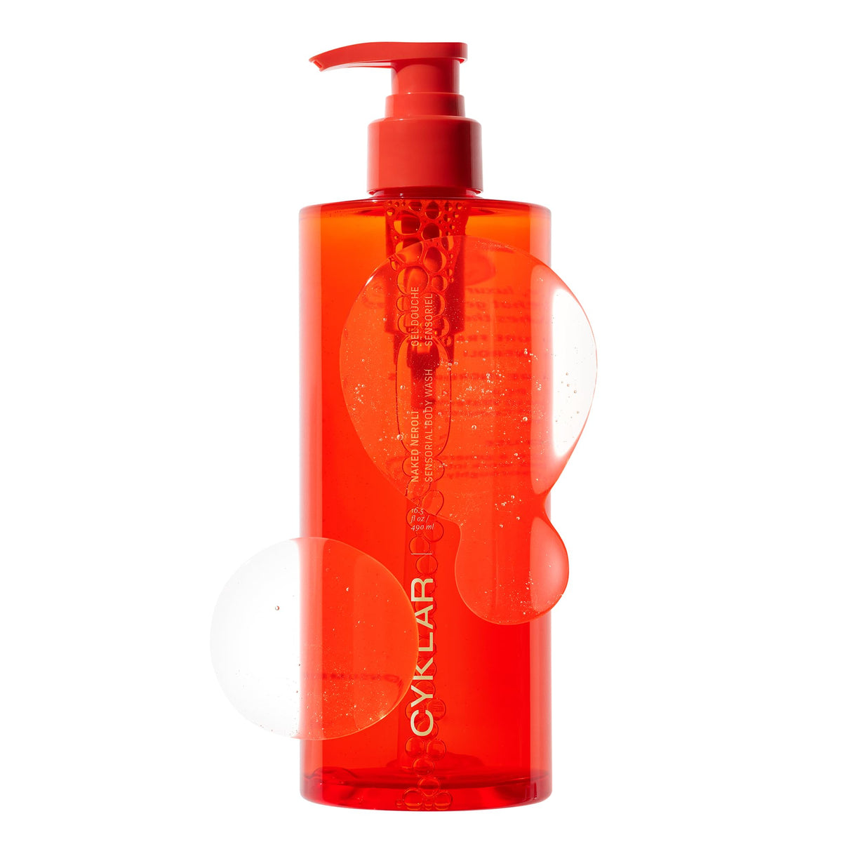 CYKLAR Sensorial Multi-Oil Body Wash Cleanser, Sacred Santal 16.5 Fl Oz