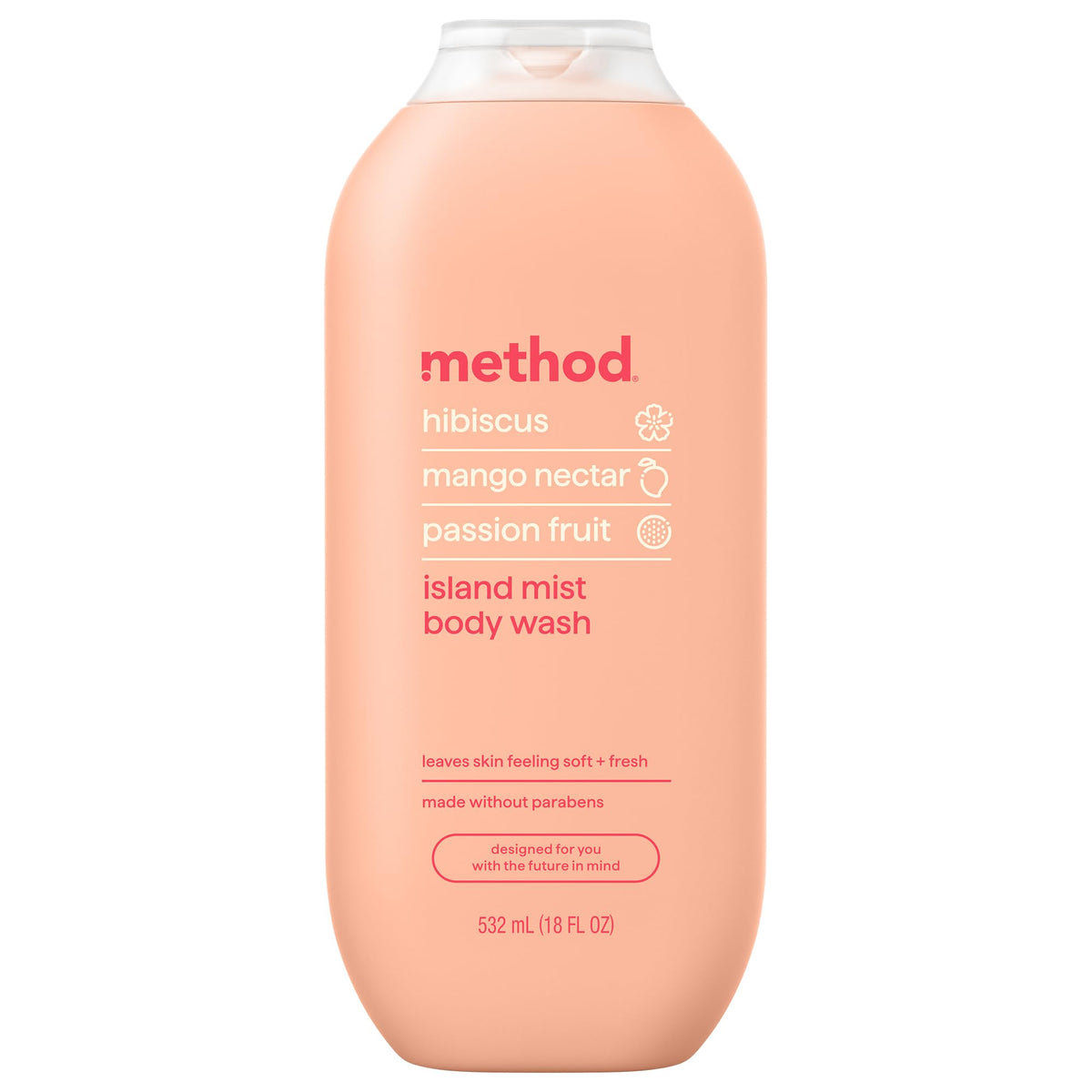 method Body Wash, Pure Peace, 18 fl oz