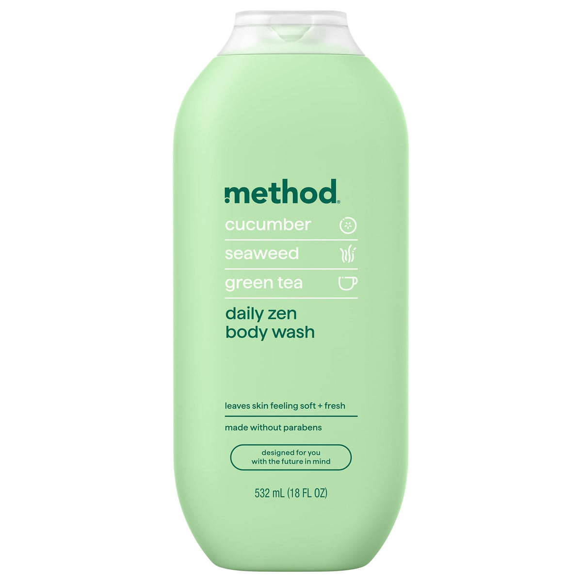 method Body Wash, Pure Peace, 18 fl oz