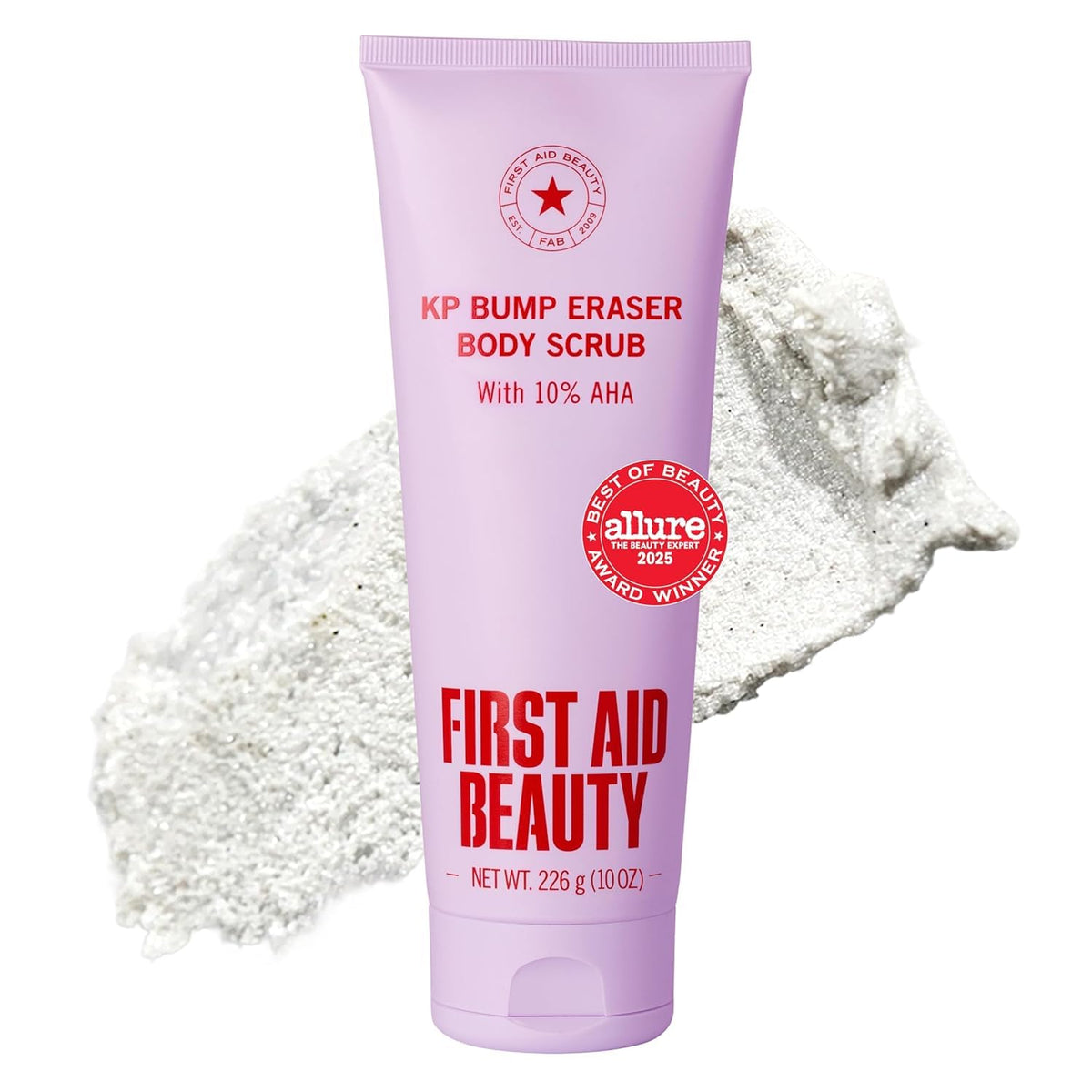 First Aid Beauty KP Bump Eraser Scrub, 10% AHA, Sensitive Skin