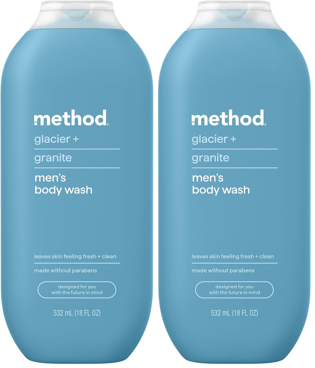 method Men’s Body Wash, Cedar + Cypress, 18 fl oz, 3 Pack