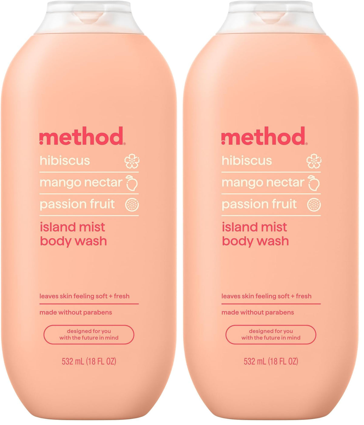 method Body Wash, Pure Peace, 18 fl oz