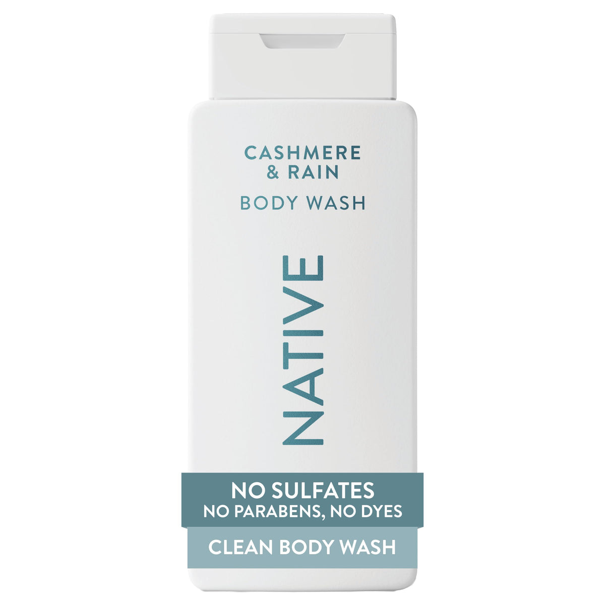Native Clean Body Wash, Gentle & pH-balanced for Sensitive Skin, 24-Hr Freshness for Women & Men, Vegan & Cruelty-Free, Free of Sulfates, Parabens & Phthalates, Coconut & Vanilla, 18fl oz