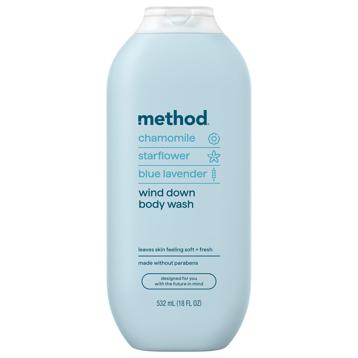 method Body Wash, Pure Peace, 18 fl oz