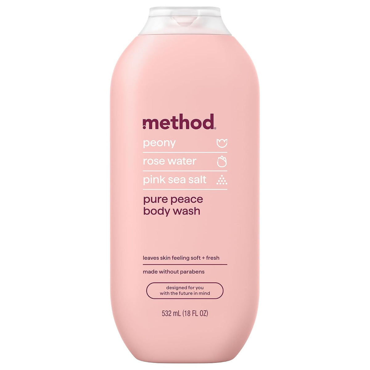 method Body Wash, Pure Peace, 18 fl oz