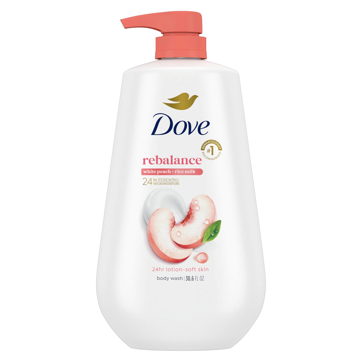 Dove Body Wash Body Wash Refresh Cucumber & Green Tea 30.6 oz, Sulfate Free