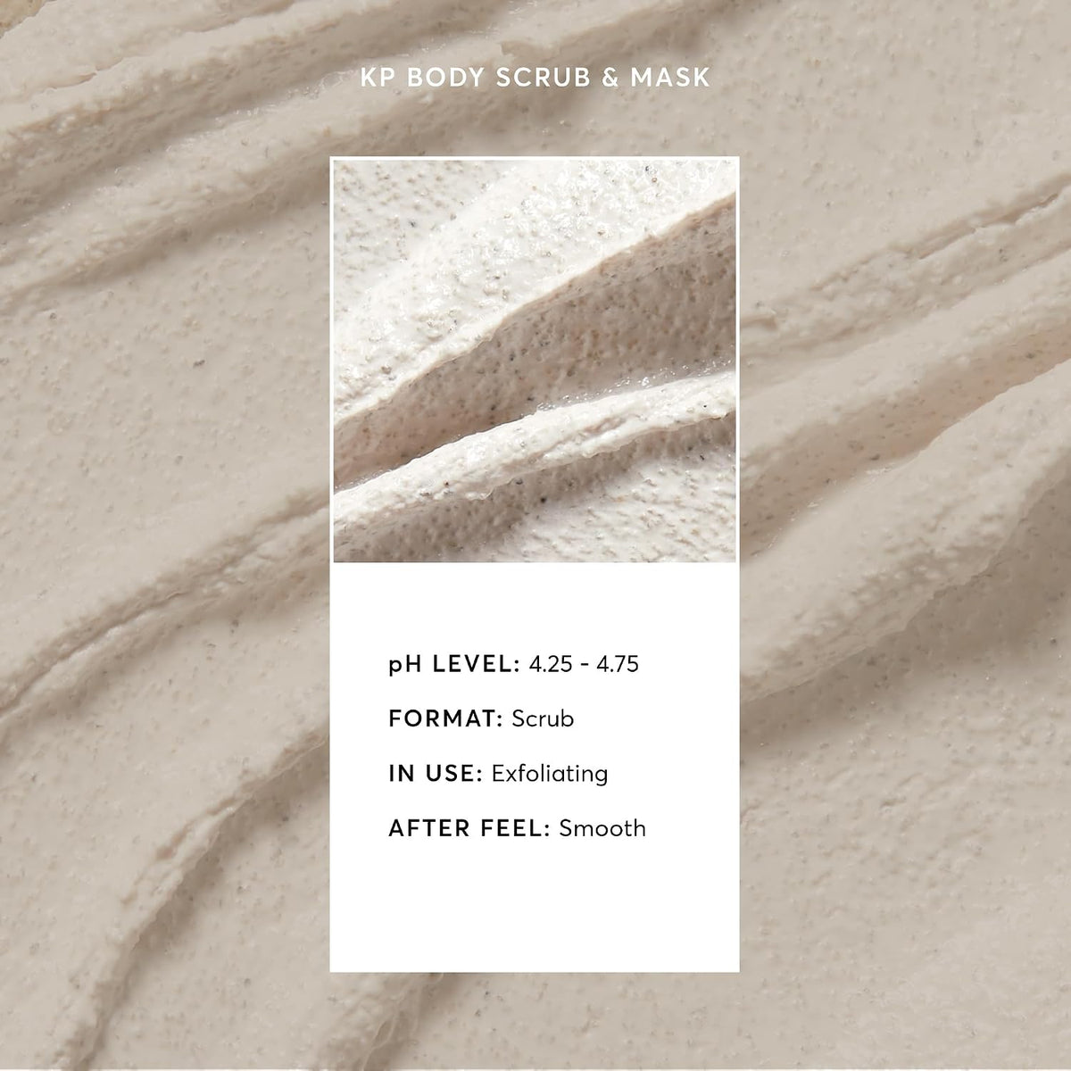 Naturium KP Body Scrub & Mask, AHA, BHA, PHA Exfoliants, 8 fl oz