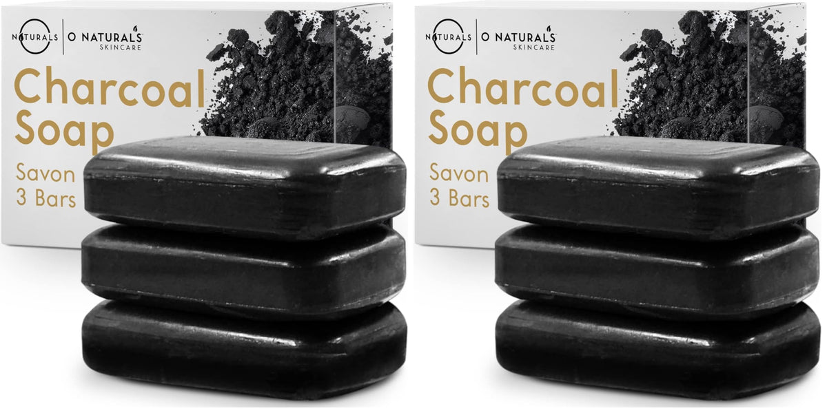 O NATURALS Natural Citrus Soap Bar 6 Pack - Gifts for Women