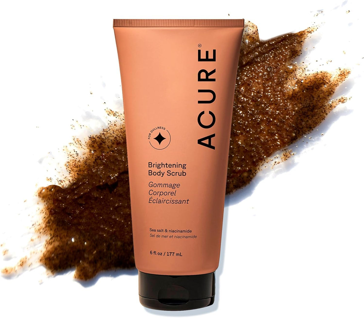 Acure Brightening Body Scrub - Exfoliator - 6 fl oz