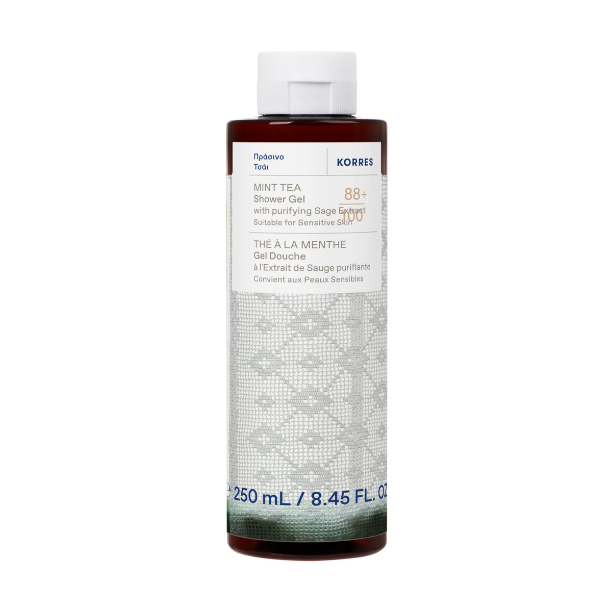 KORRES Renewing Body Cleanser, Guava Scented Body Wash, 8.45 Fl Oz