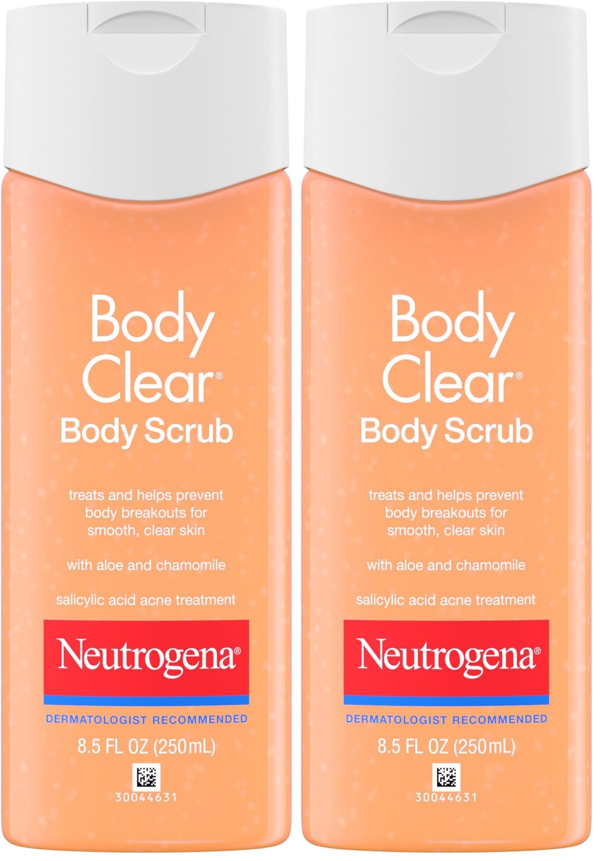 Neutrogena Body Clear Acne Body Wash & Exfoliating Scrub, 8.5 fl oz