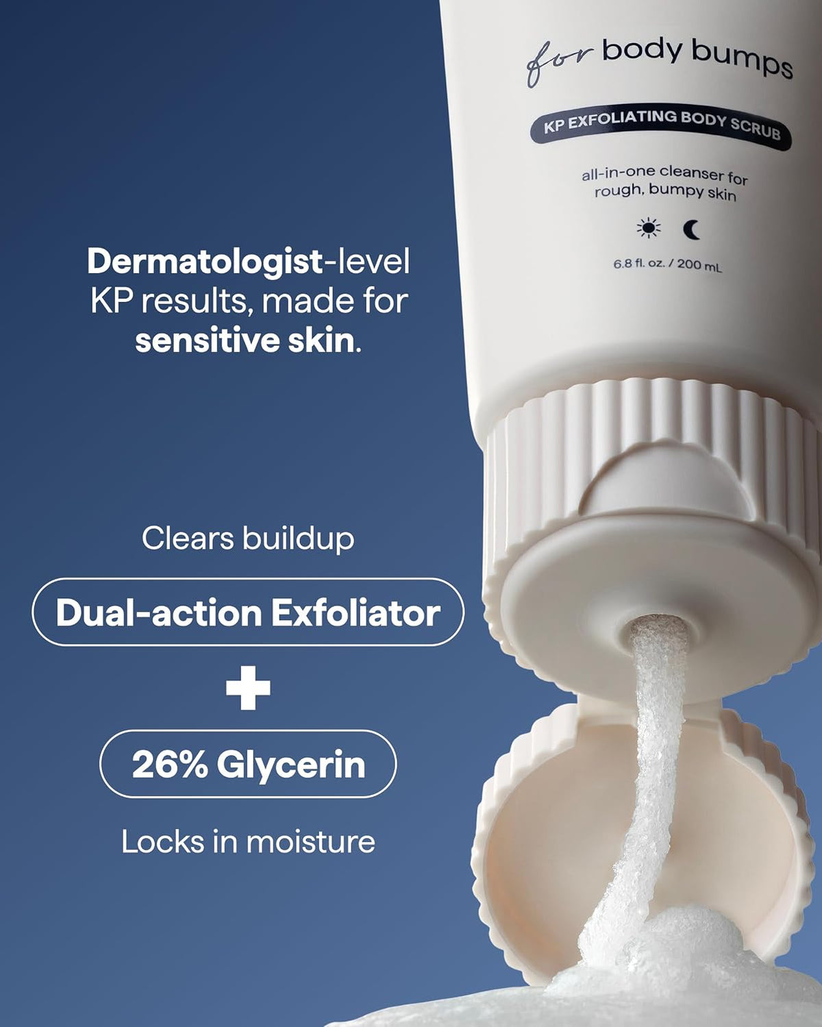 REMEDY KP Exfoliating Body Scrub, with Fine Sugar