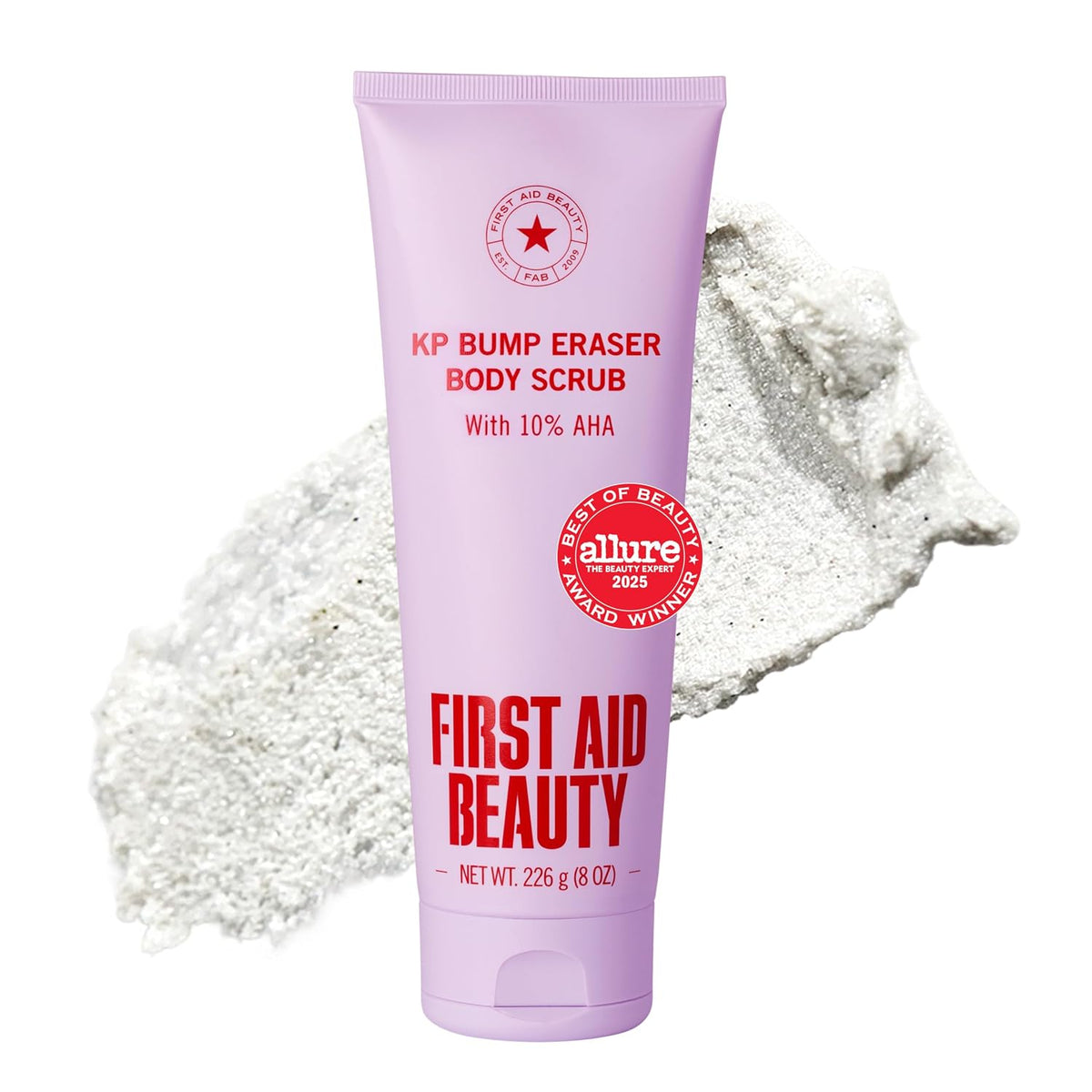 First Aid Beauty KP Bump Eraser Scrub, 10% AHA, Sensitive Skin
