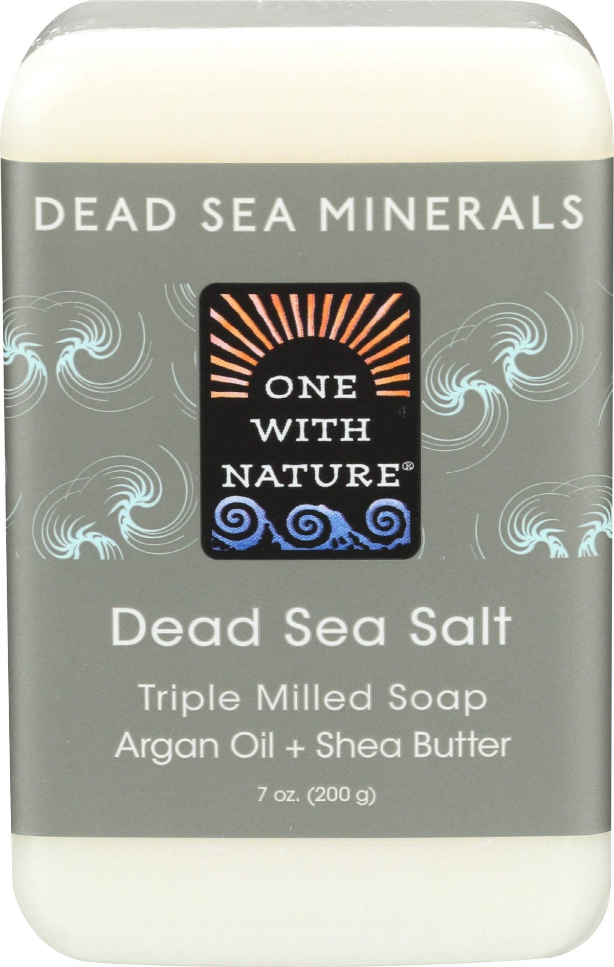 One With Nature Shea Butter Dead Sea Mineral Soap, 7 Ounce Bars (Pack of 6)