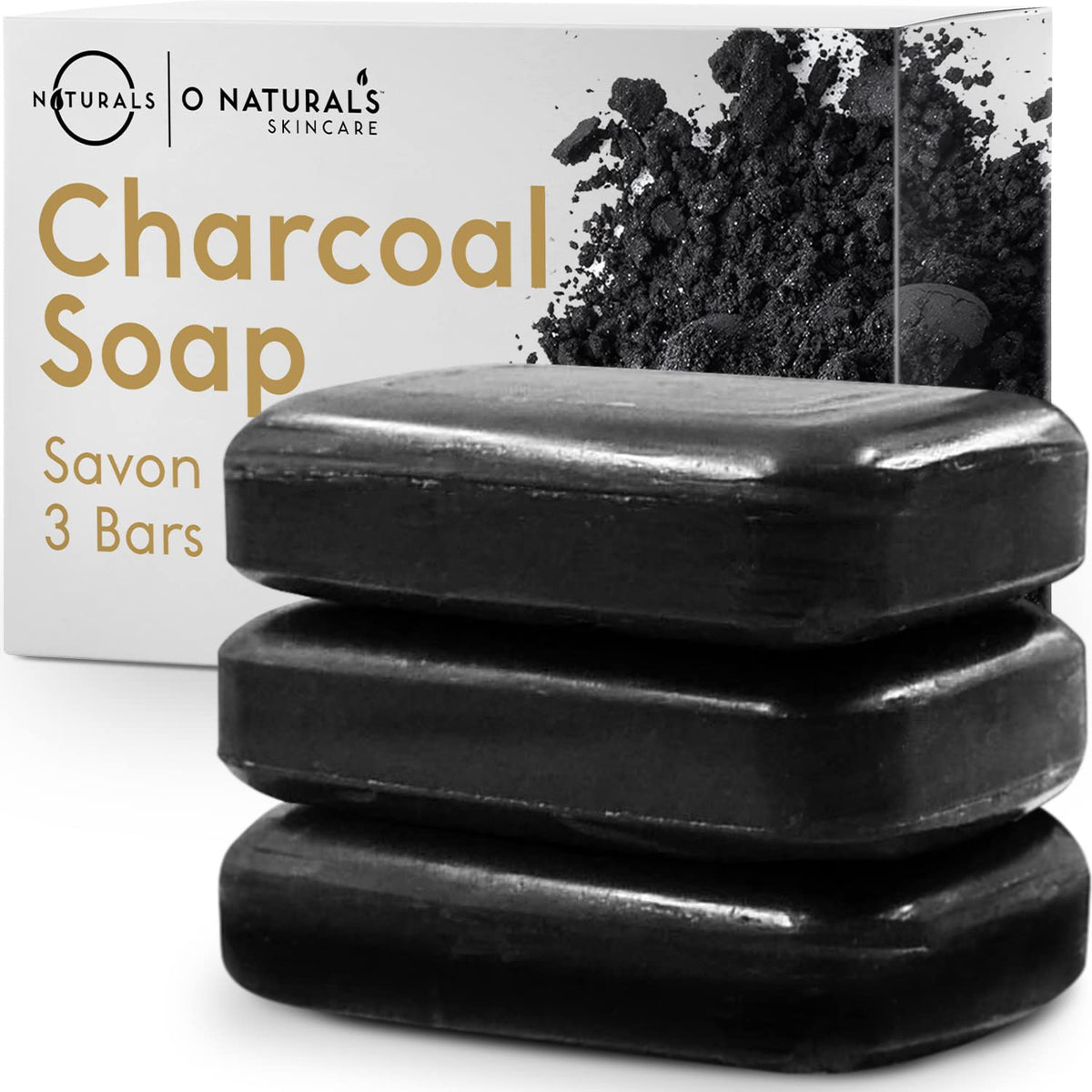 O NATURALS Natural Citrus Soap Bar 6 Pack - Gifts for Women
