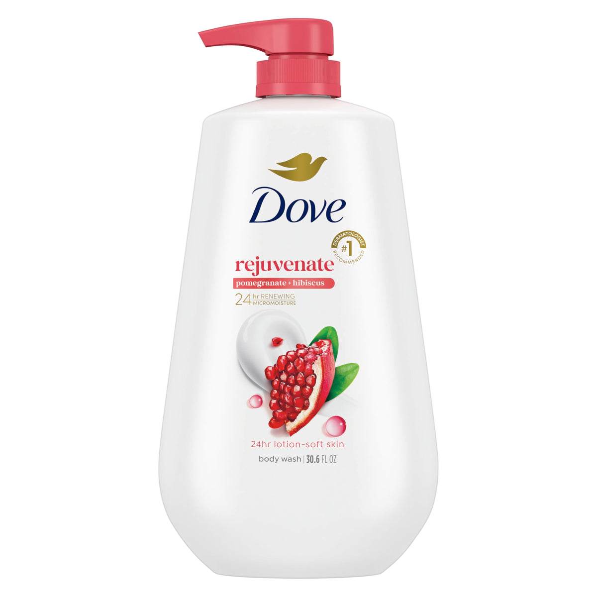Dove Body Wash Body Wash Refresh Cucumber & Green Tea 30.6 oz, Sulfate Free