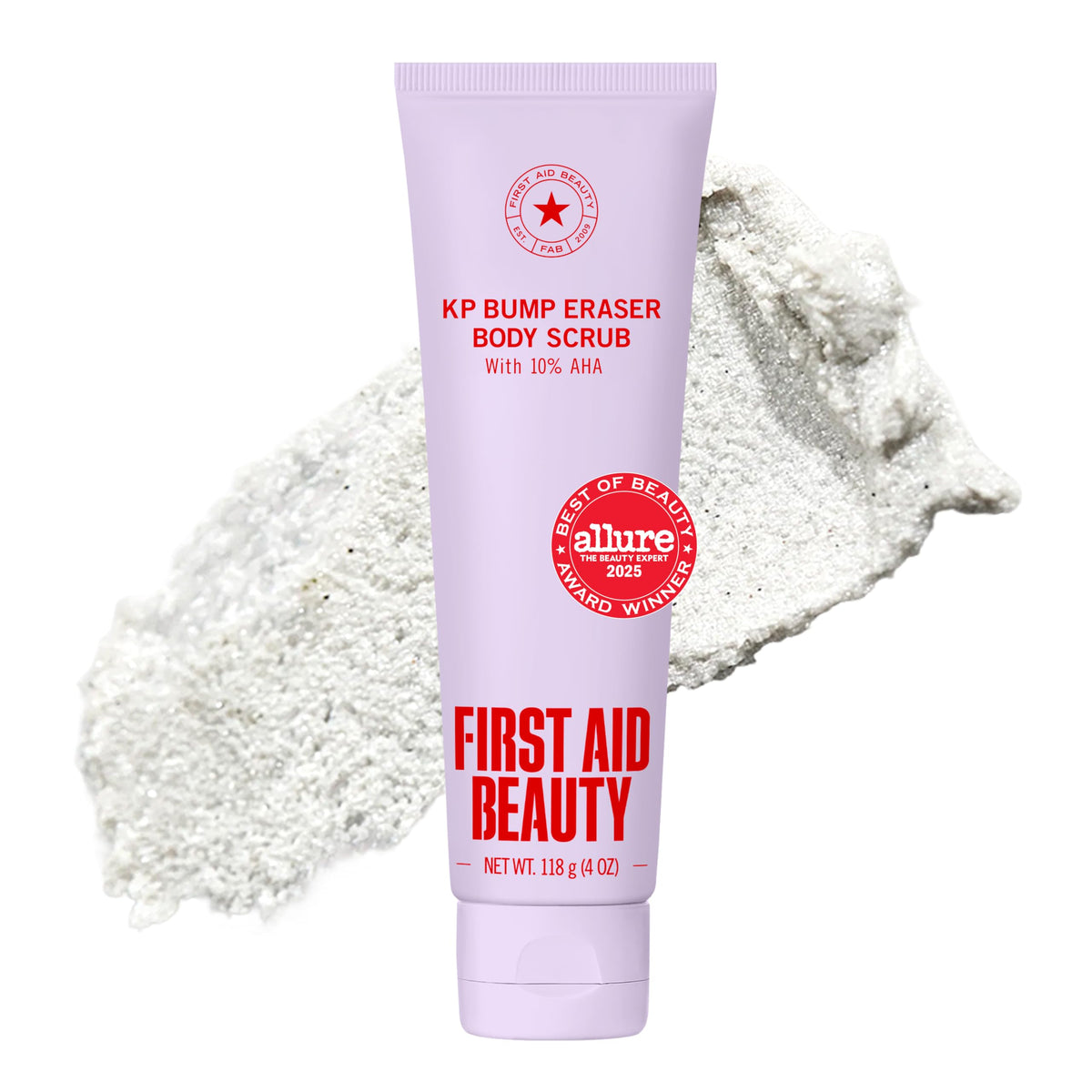 First Aid Beauty KP Bump Eraser Scrub, 10% AHA, Sensitive Skin